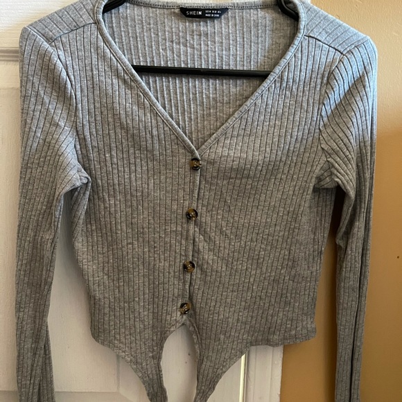 Long sleeve crop top - Picture 3 of 3